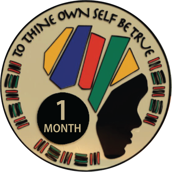 African Queen AA Coin 24hrs-11 months Sobriety Chip