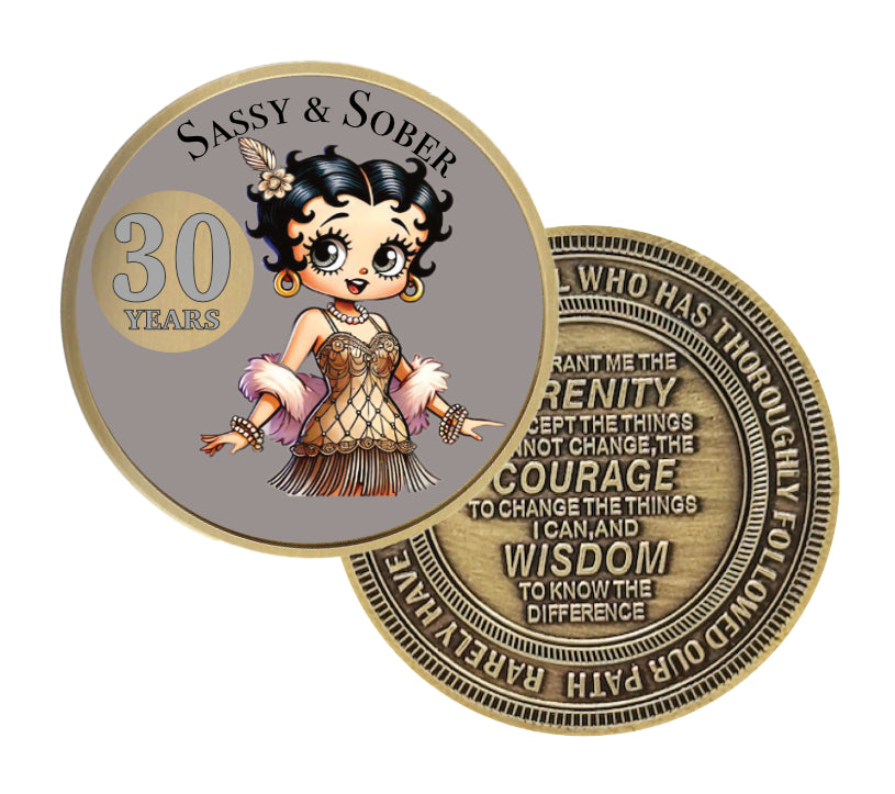 Betty Boop Style AA Chip - Celebrate Every Milestone