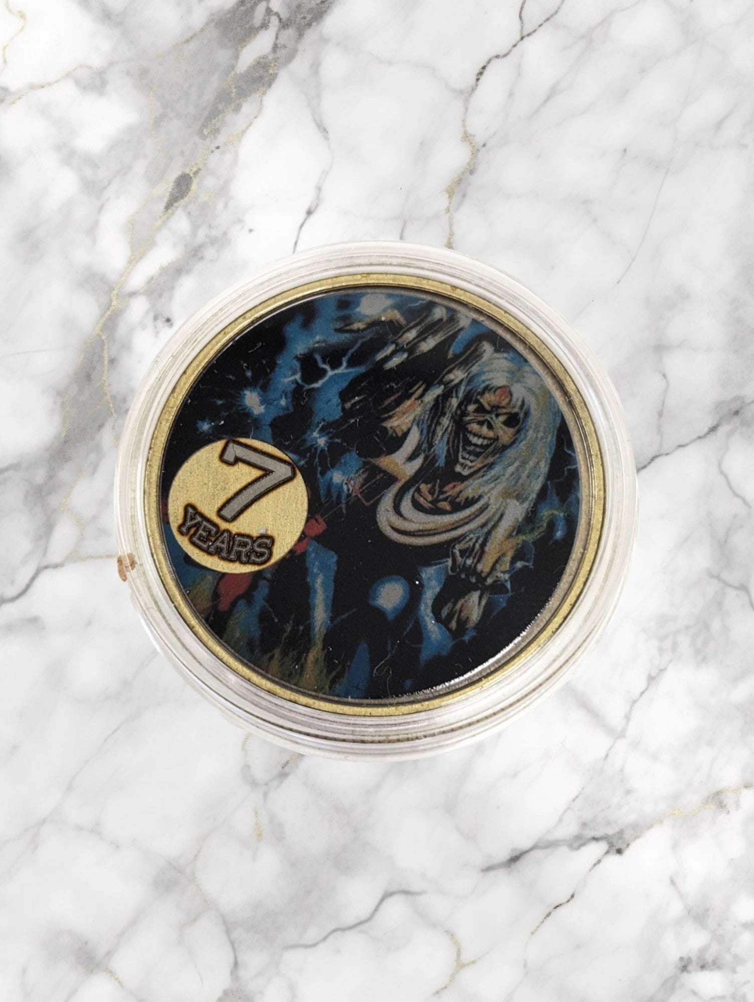 Number of the Beast Iron Maiden Style AA coin available in any year