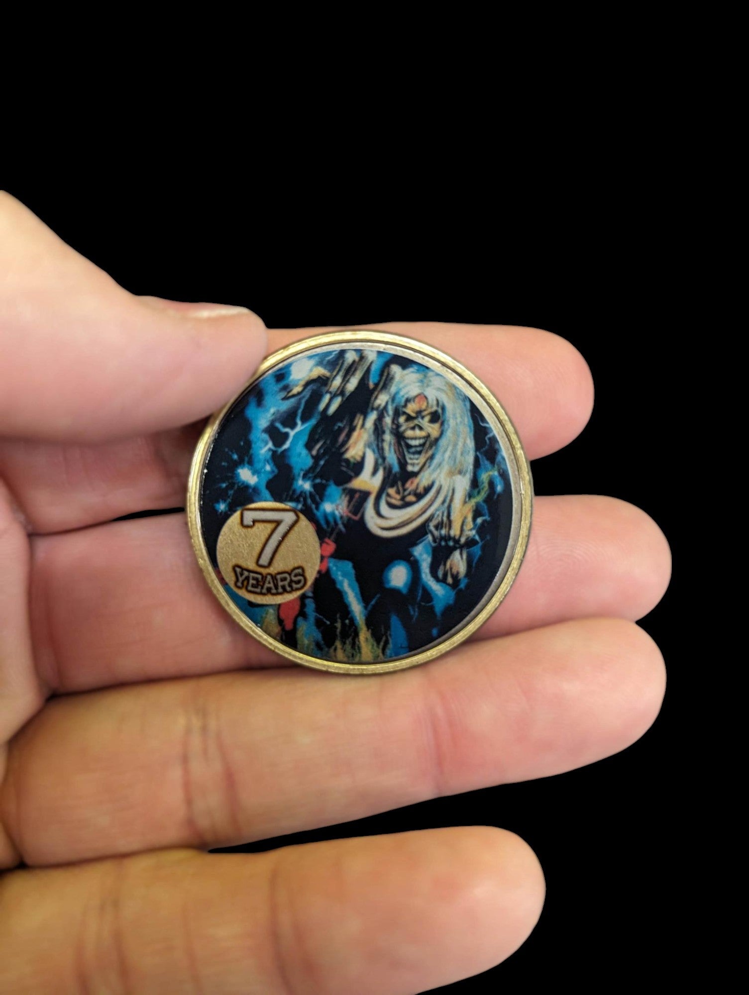 Number of the Beast Iron Maiden Style AA coin available in any year