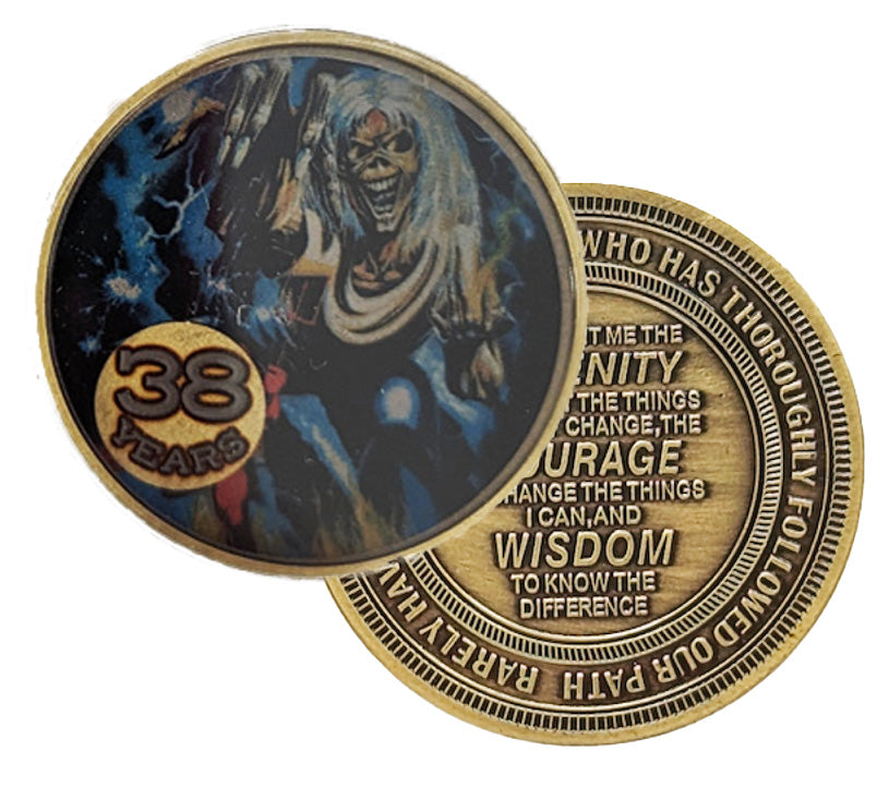 Number of the Beast Iron Maiden Style AA coin available in any year