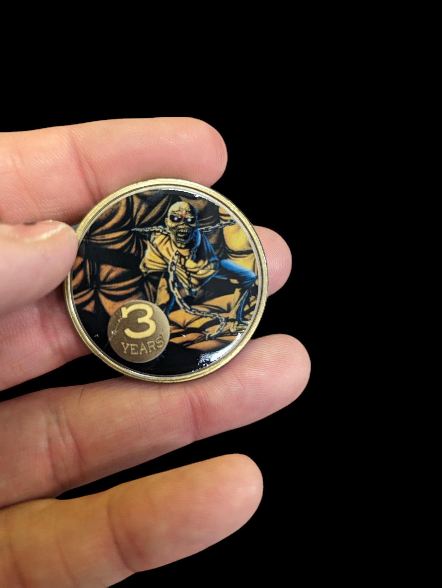 Piece of Mind Iron Maiden Style AA coin available in any year