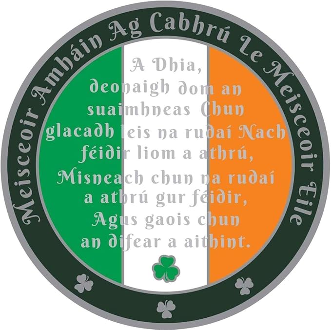 Irish Shamrock AA Coin 1-50yrs Sobriety Chip