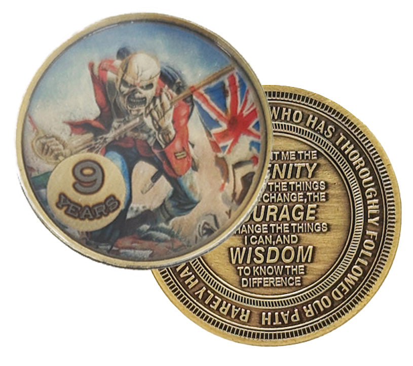 The Trooper Iron Maiden Style AA coin available in any year