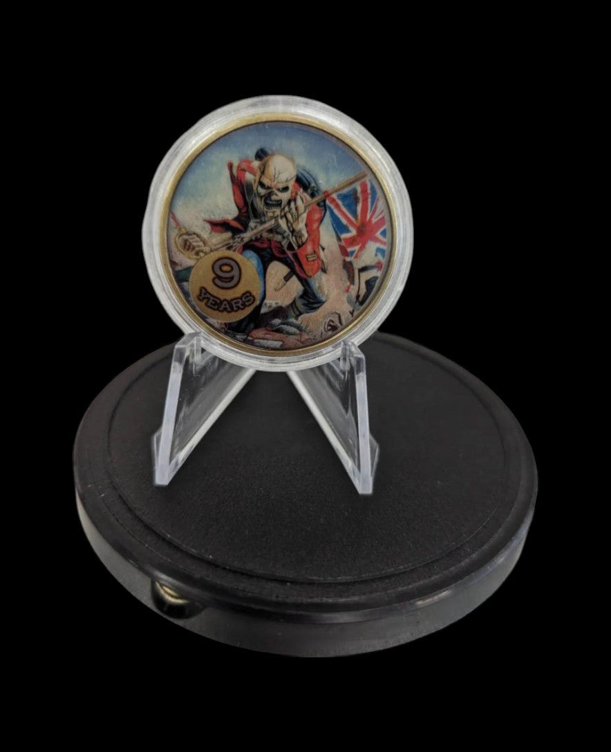 The Trooper Iron Maiden Style AA coin available in any year